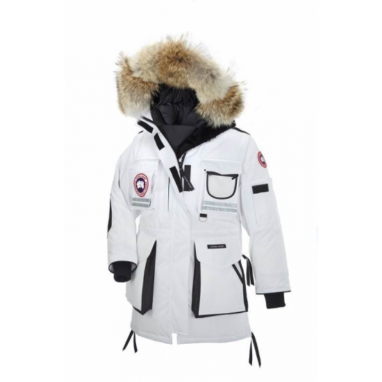 Canada Goose Shop Cheap White Womens Snow Mantra outlet store - Click Image to Close