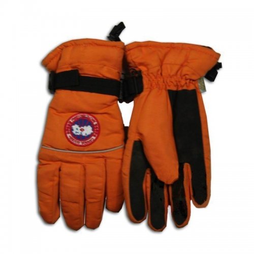 Canada Goose Shop Cheap Down Gloves Down Mitt Orange online