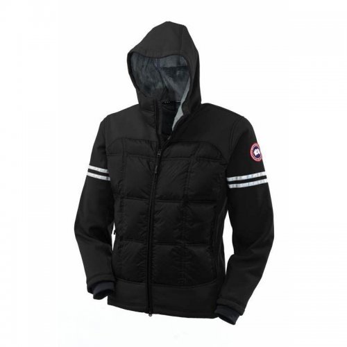Canada Goose Shop Cheap Black Mens Hybridge Hoody Parka cheap