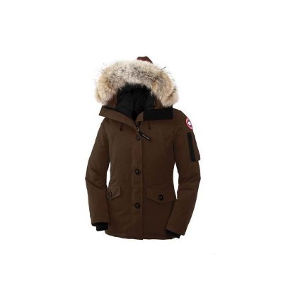 Canada Goose Shop Cheap Womens Montebello Parka Brown outlet sto