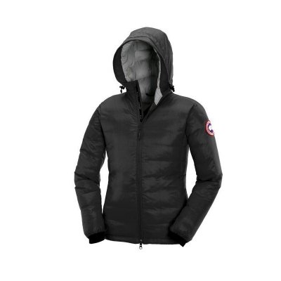 Canada Goose Shop Cheap Womens Camp Down Hoody Black outlet stor