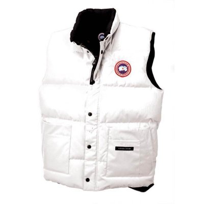 Canada Goose Shop Cheap White Mens Freestyle Vest cheap