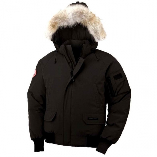 Canada Goose Shop Cheap Mens Black Yorkville Bomber Jacket onlin - Click Image to Close
