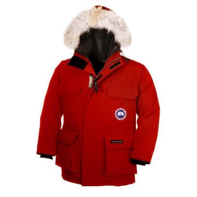 Canada Goose Shop Cheap Kids Red Expedition Parka online