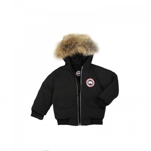 Canada Goose Shop Cheap Black Elijah Bomber Baby outlet store