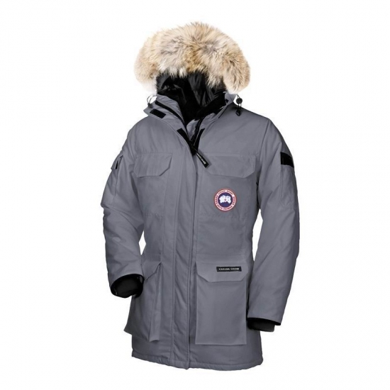 Canada Goose Shop Cheap Expedition Parka Womens Grey online - Click Image to Close