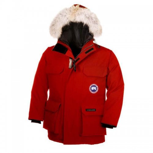 Canada Goose Shop Cheap Kids Red Expedition Parka online