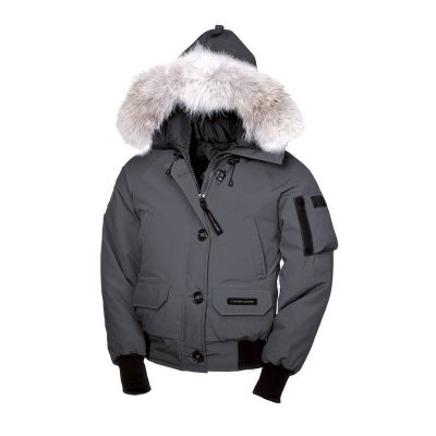 Canada Goose Shop Cheap Womens Grey Chilliwack Bomber Jacket out