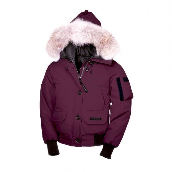 Canada Goose Shop Cheap Berry Womens Chilliwack Bomber Jacket on - Click Image to Close