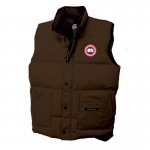 Canada Goose Shop Cheap Freestyle Vest Brown Mens clearance