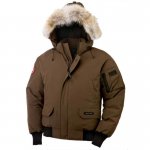 Canada Goose Shop Cheap Mens Yorkville Bomber Jacket Brown sale
