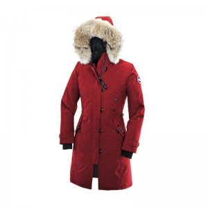 Canada Goose Shop Cheap Womens Red Kensington Parka online