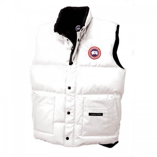 Canada Goose Shop Cheap White Mens Freestyle Vest cheap