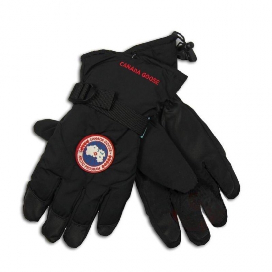 Canada Goose Shop Cheap Down Gloves Black Down Mitt online - Click Image to Close