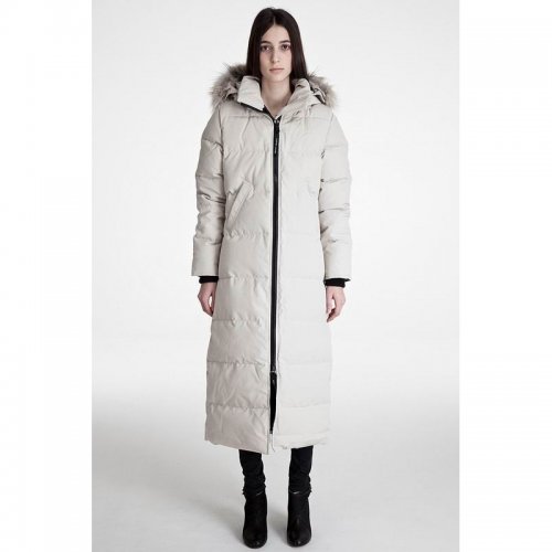 Canada Goose Shop Cheap Mystique Parka White Womens outlet store