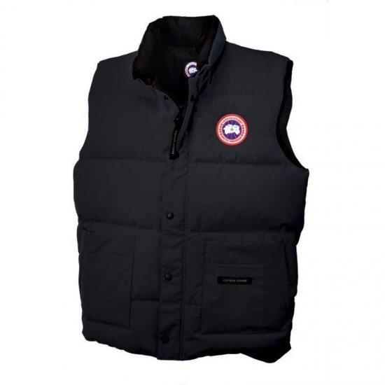Canada Goose Shop Cheap Mens Navy Freestyle Vest outlet stores - Click Image to Close