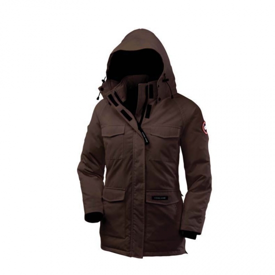 Canada Goose Shop Cheap Brown Womens Constable Parka outlet stor - Click Image to Close