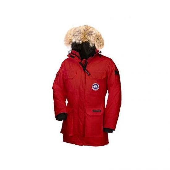 Canada Goose Shop Cheap Red Womens Expedition Parka online - Click Image to Close