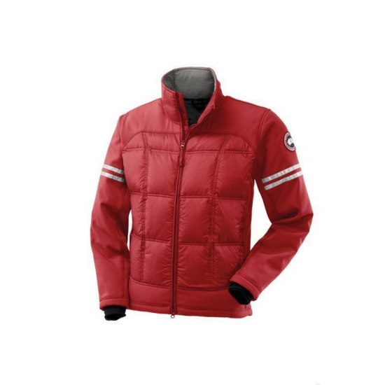 Canada Goose Shop Cheap Mens Red Hybridge Jacket online - Click Image to Close
