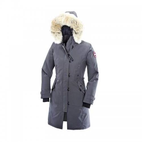 Canada Goose Shop Cheap Womens Grey Kensington Parka cheap
