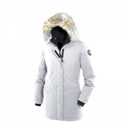 Canada Goose Shop Cheap Victoria Parka White Womens sale