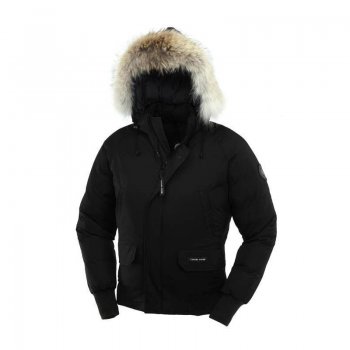 Canada Goose Shop Cheap Yukon Bomber Jacket Mens Black clearance