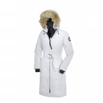 Canada Goose Shop Cheap Whistler Parka White Womens sale
