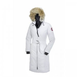 Canada Goose Shop Cheap Whistler Parka White Womens sale