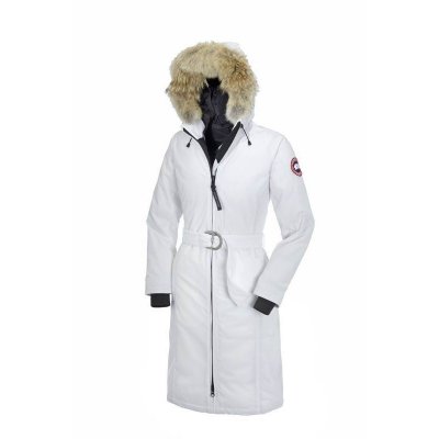 Canada Goose Shop Cheap Whistler Parka White Womens sale
