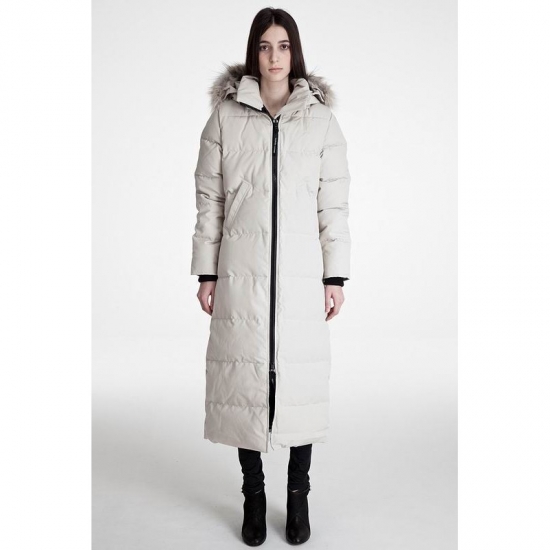 Canada Goose Shop Cheap Mystique Parka White Womens outlet store - Click Image to Close