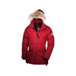 Canada Goose Shop Cheap Womens Solaris Parka Red sale