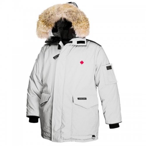 Canada Goose Shop Cheap Heli-Arctic Parka LightGrey Mens sale