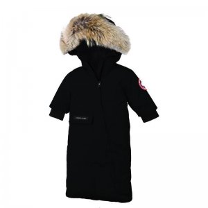 Canada Goose Shop Cheap Snow Bunting Black Baby cheap