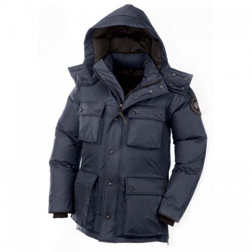 Canada Goose Shop Cheap Navy Mens Manitoba Jacket outlet stores