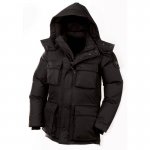 Canada Goose Shop Cheap Mens Black Manitoba Jacket clearance