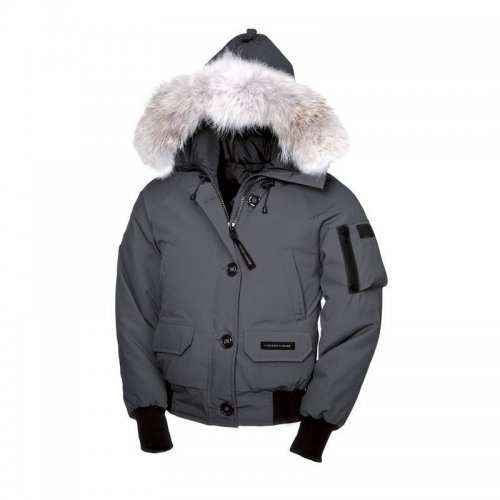 Canada Goose Shop Cheap Womens Grey Chilliwack Bomber Jacket out