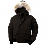 Canada Goose Shop Cheap Mens Black Yorkville Bomber Jacket onlin