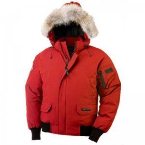 Canada Goose Shop Cheap Red Mens Yorkville Bomber Jacket clearan