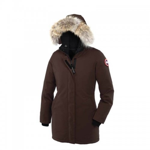 Canada Goose Shop Cheap Brown Womens Victoria Parka online