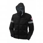 Canada Goose Shop Cheap Black Mens Hybridge Hoody Parka cheap