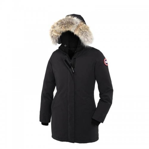 Canada Goose Shop Cheap Womens Victoria Parka Black sale