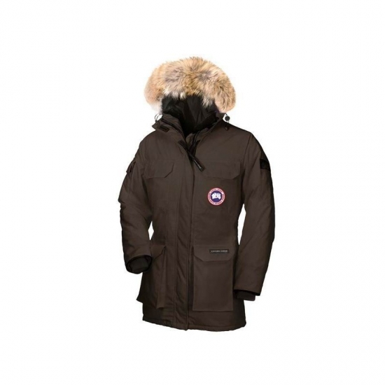 Canada Goose Shop Cheap Expedition Parka Brown Womens clearance - Click Image to Close