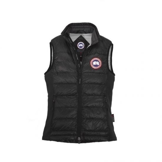 Canada Goose Shop Cheap Hybridge Lite Vest Womens Black online - Click Image to Close