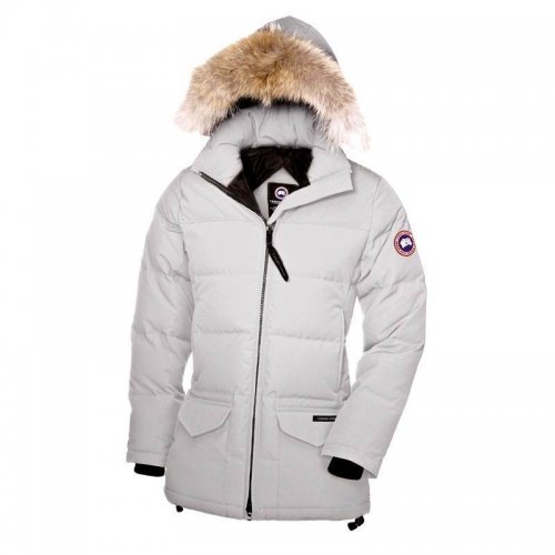 Canada Goose Shop Cheap Solaris Parka LightGrey Womens online
