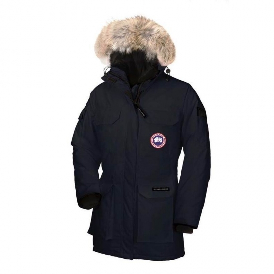 Canada Goose Shop Cheap Navy Womens Expedition Parka online - Click Image to Close