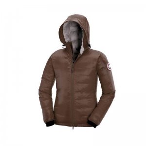 Canada Goose Shop Cheap Brown Womens Camp Down Hoody outlet stor