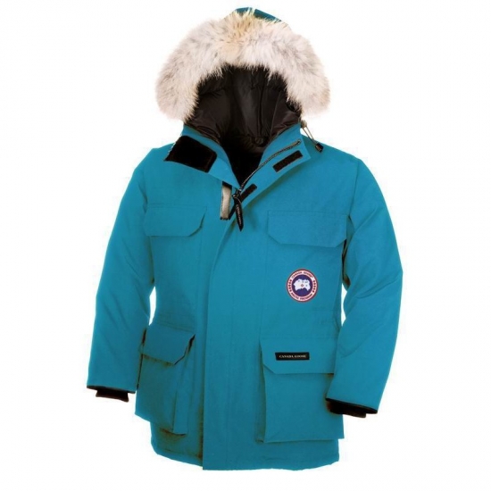 Canada Goose Shop Cheap Expedition Parka Youth BlueTopaz outlet - Click Image to Close