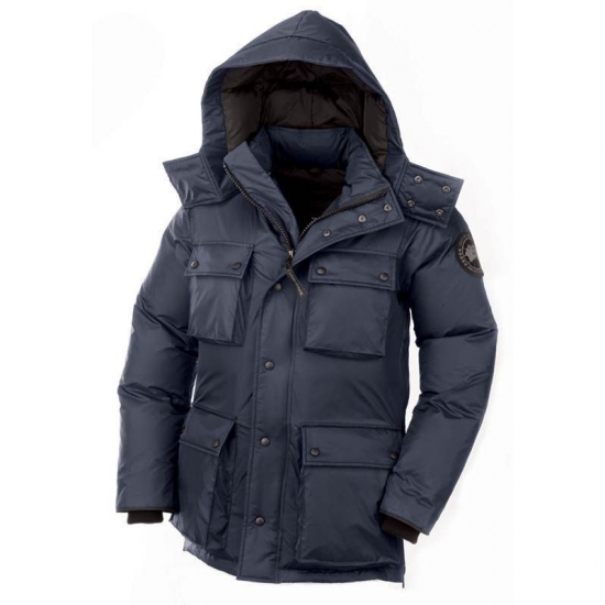 Canada Goose Shop Cheap Navy Mens Manitoba Jacket outlet stores - Click Image to Close