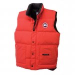 Canada Goose Shop Cheap Freestyle Vest Red Mens cheap